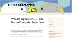 Desktop Screenshot of humanfactorish.com